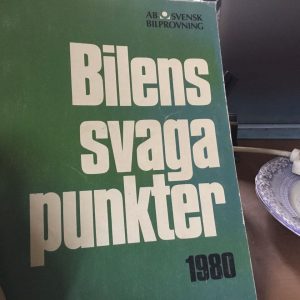 Bilens svaga punkter